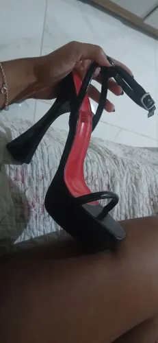 Salto alta, 13,5 CM. Nunca usado