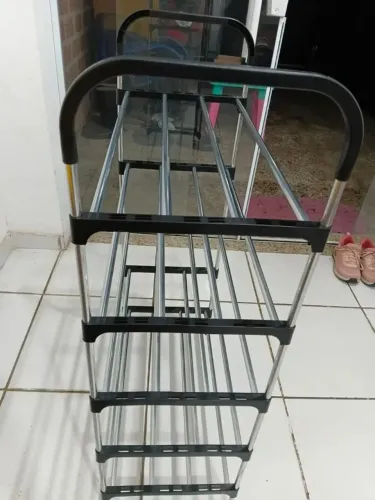 Kit 3 Sapateiras Aço Inox