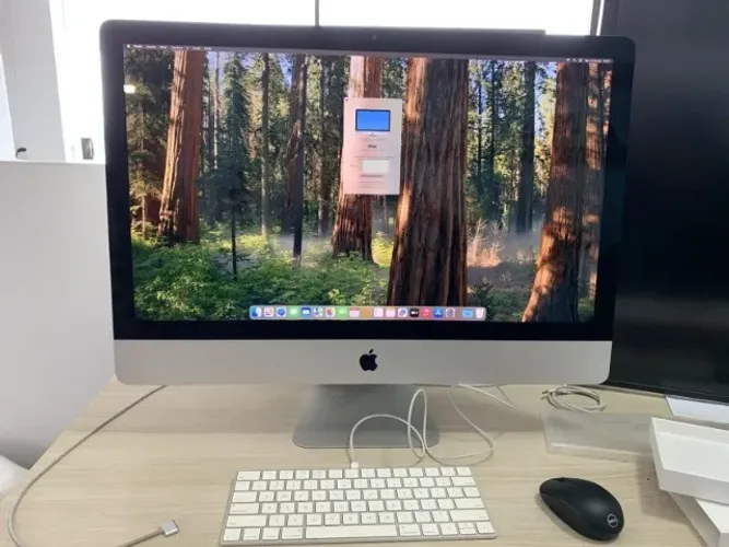 iMac 27 Retina 5K 2019 i5 6 núcleos 1TB - com caixa e Magic Keyboard