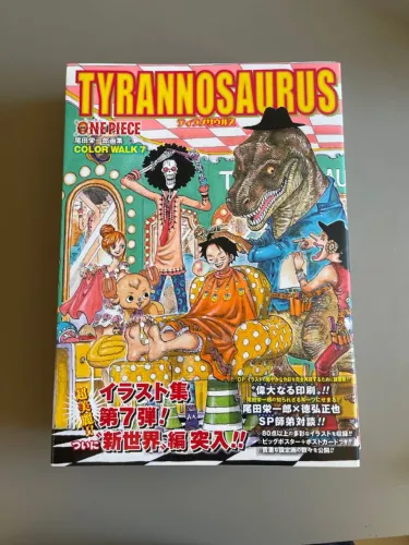 artbook one piece color walk 7 edição japonesa