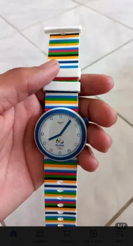 Relógio Swatch Das Olimpíadas 2016 Do Rio original vendo olx pay mais entrega para enviar