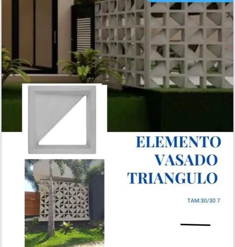 Cobogó triângulo 