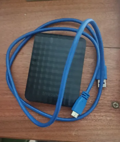 Hd externo Samsung 1tb + cabo micro USB