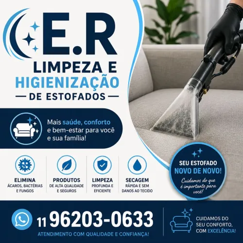 E.R Limpeza de Estofados 