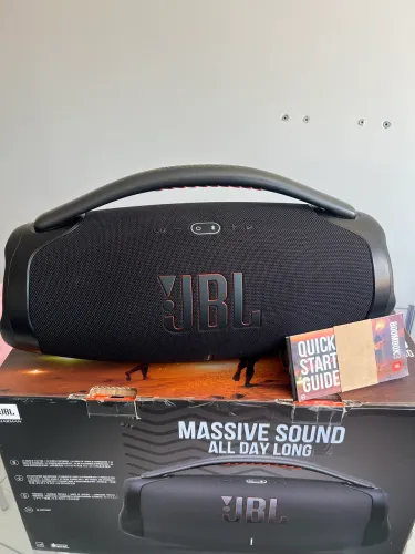 JBL Bombox 3 c/caixa e nota fiscal