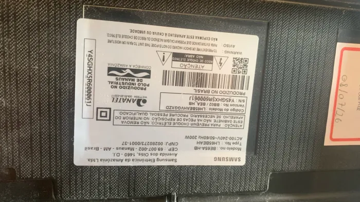 Peças tv Samsung
