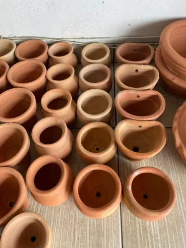 Vasos de barro 