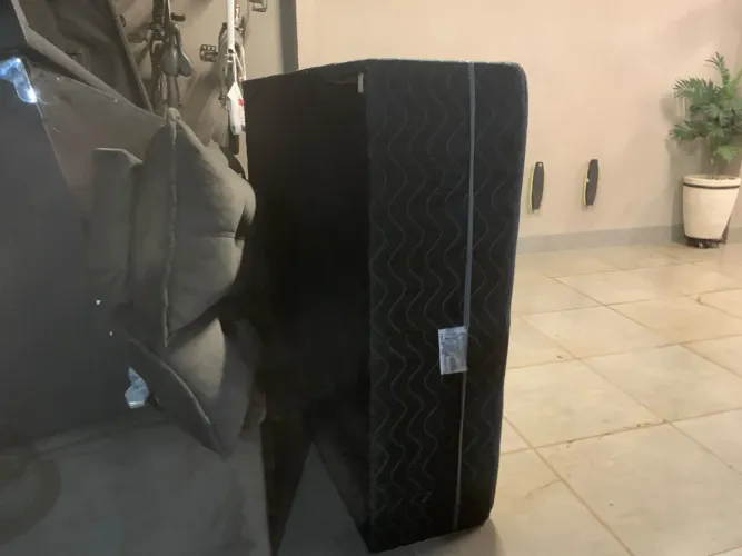 Cama box e colchão