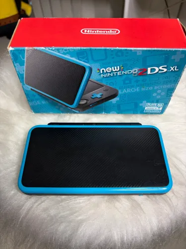 Nintendo 2ds xl azul turquesa