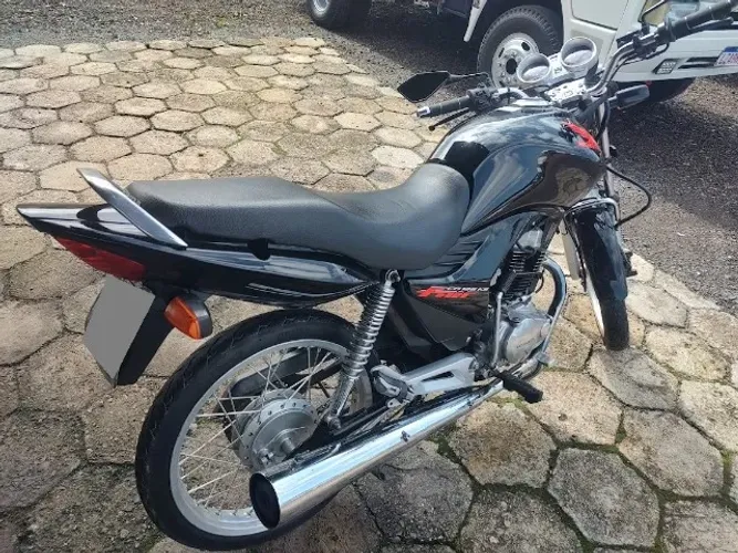 Moto honda cg 125 fan com motor feito com 150 cc com 6.342 kms excelente estado 2009