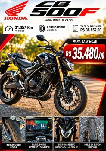 Honda CB 500 F2024/2024 - 31.070 Km