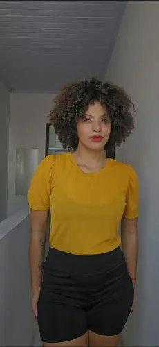 Blusa Mostarda