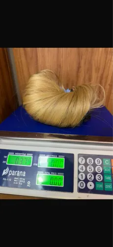 Cabelo Humano Natural Loiro Brasileiro do Sul