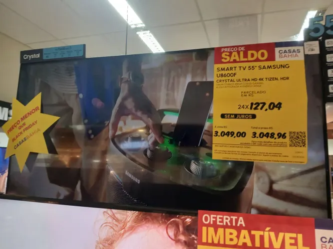 TV 55 4K SAMSUNG