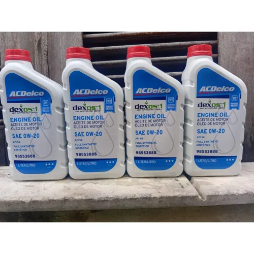 VENDO KIT COM 4 UNIDADES DE OLÉ CHEVROLET ACDelco 4L 0w20 GM *