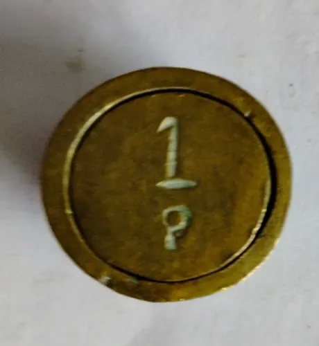 Peso de balança antiga