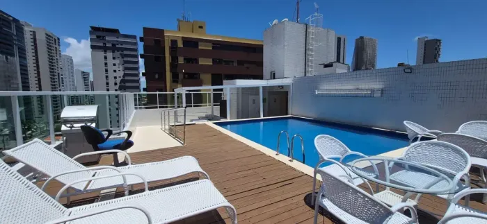 Alugo apartamento em Manaíra com dois quartos e area de lazer