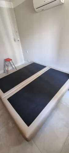 Cama box King + cabeceira