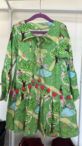 Vestido Camu Camu menina 6 anos