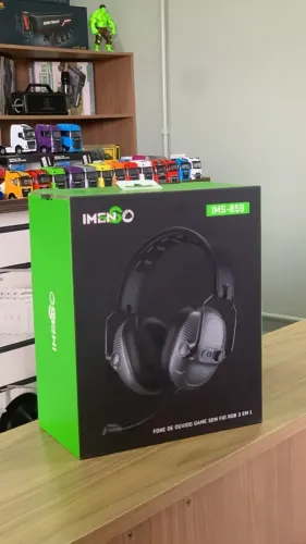 VENDE-SE FONE DE OUVIDO GAME SEM FIO RGB 3 EM 1 