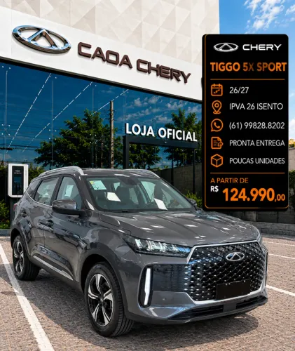 Chery Tiggo 5X Sport 1.5 Turbo Flex Aut. 2027