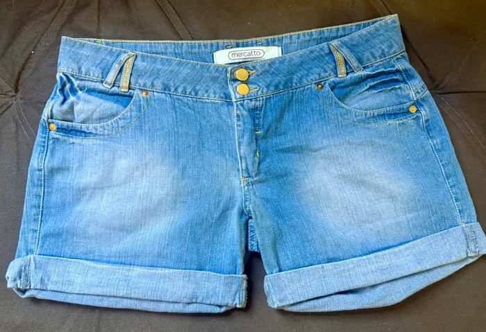Shorts jeans claro