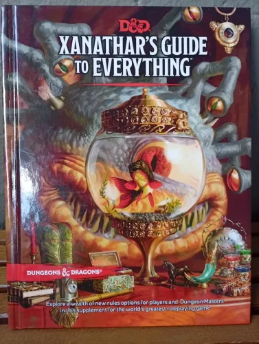ALÔ ALÔ LIVRO XANATHAR'S GUIDE TO EVERYTHING - DUNGEONS & DRAGONS 5e RPGS. <br>R$240,00<br>