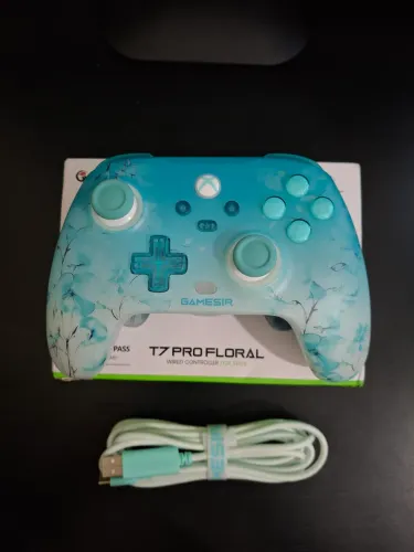Controle GameSir T7 Pro Floral para Xbox e PC
