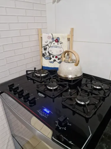 ? FOGÃO DAKO DIPLOMATA GLASS GRILL STYLE 5 BOCAS | USADO | IMPECÁVEL! ?
