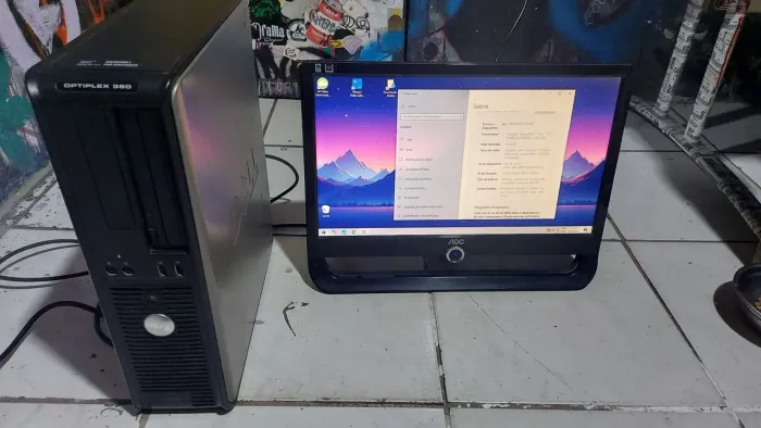 Computador ddr3 e monitor