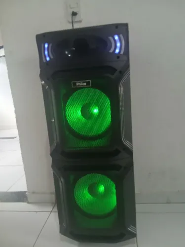 Caixa de som torre, marca philco