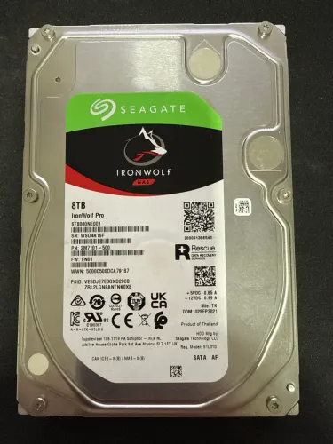HD Seagate IronWolf Pro de 8tb para NAS