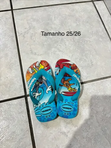 Havaiana infantil nova