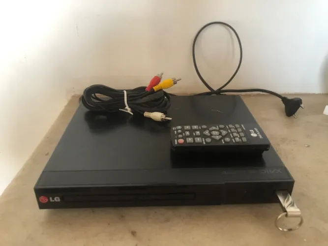 Vendo dvd lg com controle remoto e USB funcionando perfeitamente
