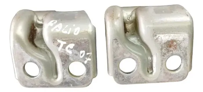 Par Dobradicas Porta Traseira Esquerda Fiat Palio 2007/2012