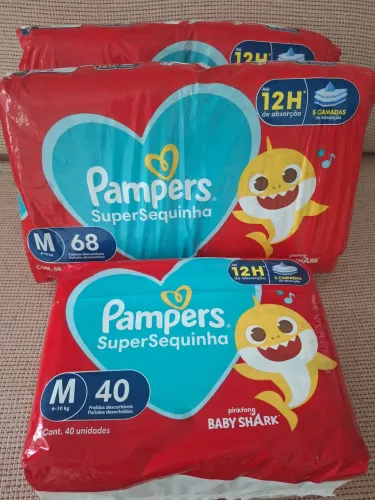 Fraldas Pampers Super Sequinha M G XXG