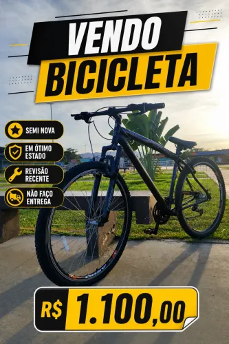 Vendo Bicicleta Track Black 29 ? Semi Nova
