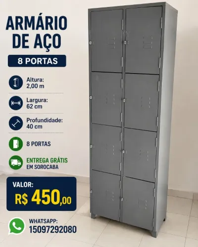 Armário De Ferro