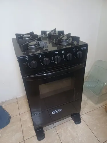Fogao tampa de vidro 4 bocas