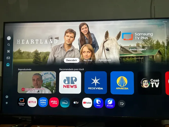 Smart TV 50" Samsung UHD 4K Crystal