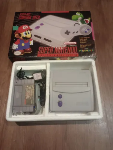 Super Nintendo baby conservado