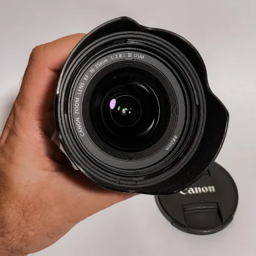 Lente Canon 16-35mm f 2.8 série L mark III USM ( a melhor da série ) - Excelente estado