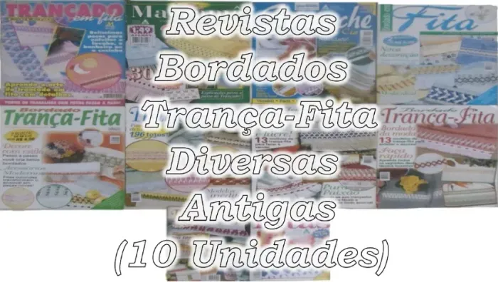 Revistas de Bordados Antigas