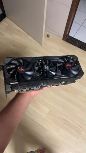 Placa de vídeo Power color 7600 xt 16gb B RAM