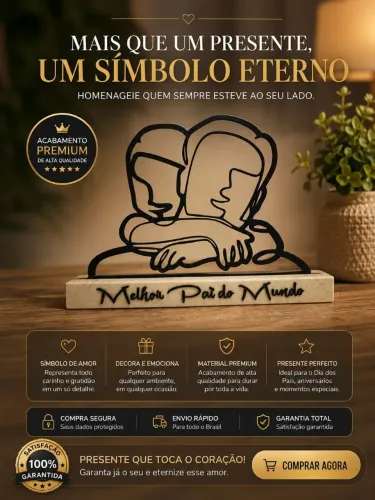 Neste Dia dos Pais, transforme amor em um presente único ? 100% Personalizável.