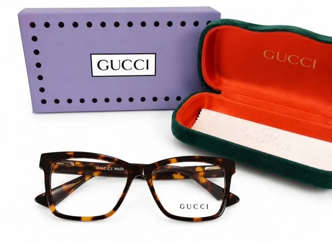 Armação para lentes de grau Gucci