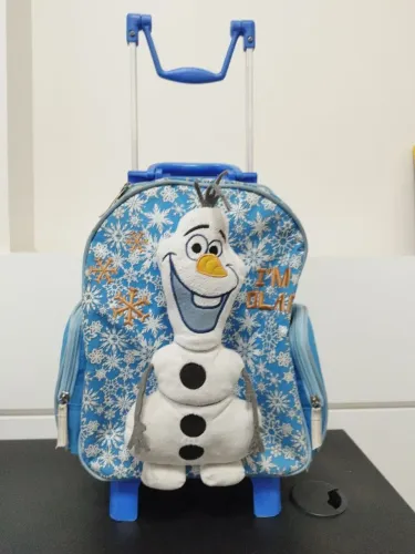 Mochila escolar de rodinhas Disney