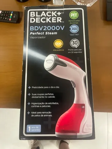 Vaporizador de roupas portatil black decker