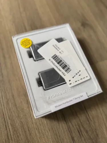 Captador Fishman Fluence Modern Hb 7 Cordas Nic. Prf-mh7-sn2 Prateado