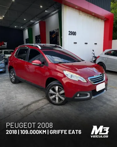 Peugeot 2008 Griffe 1.6 Flex 16V 5P Aut. 2018